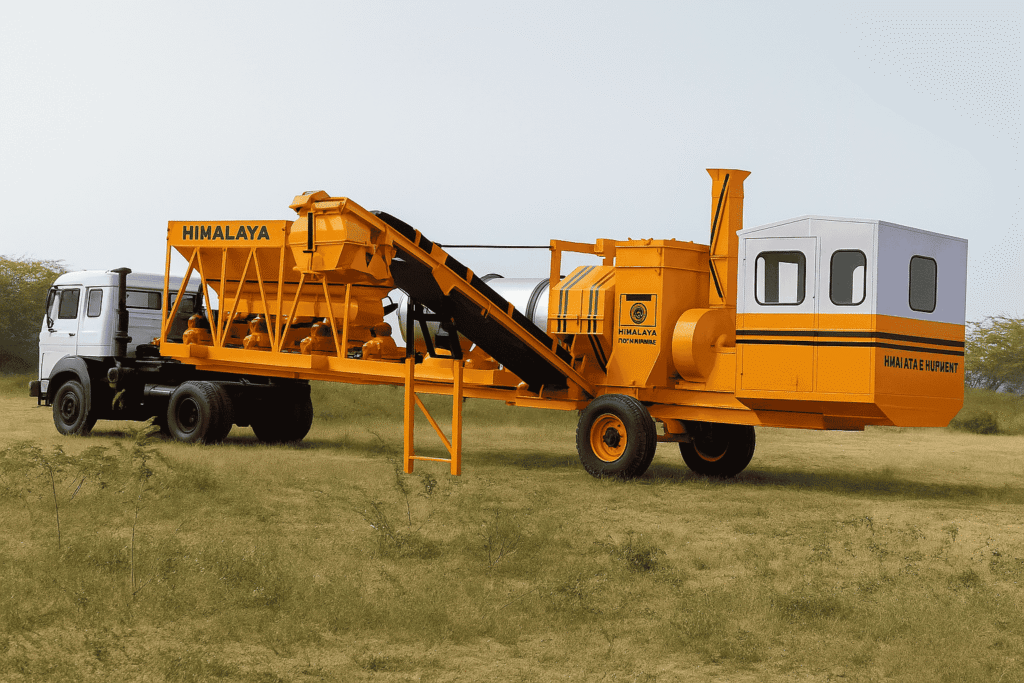 Mobile Asphlat Drum Mix Plant(20-30 Tph)