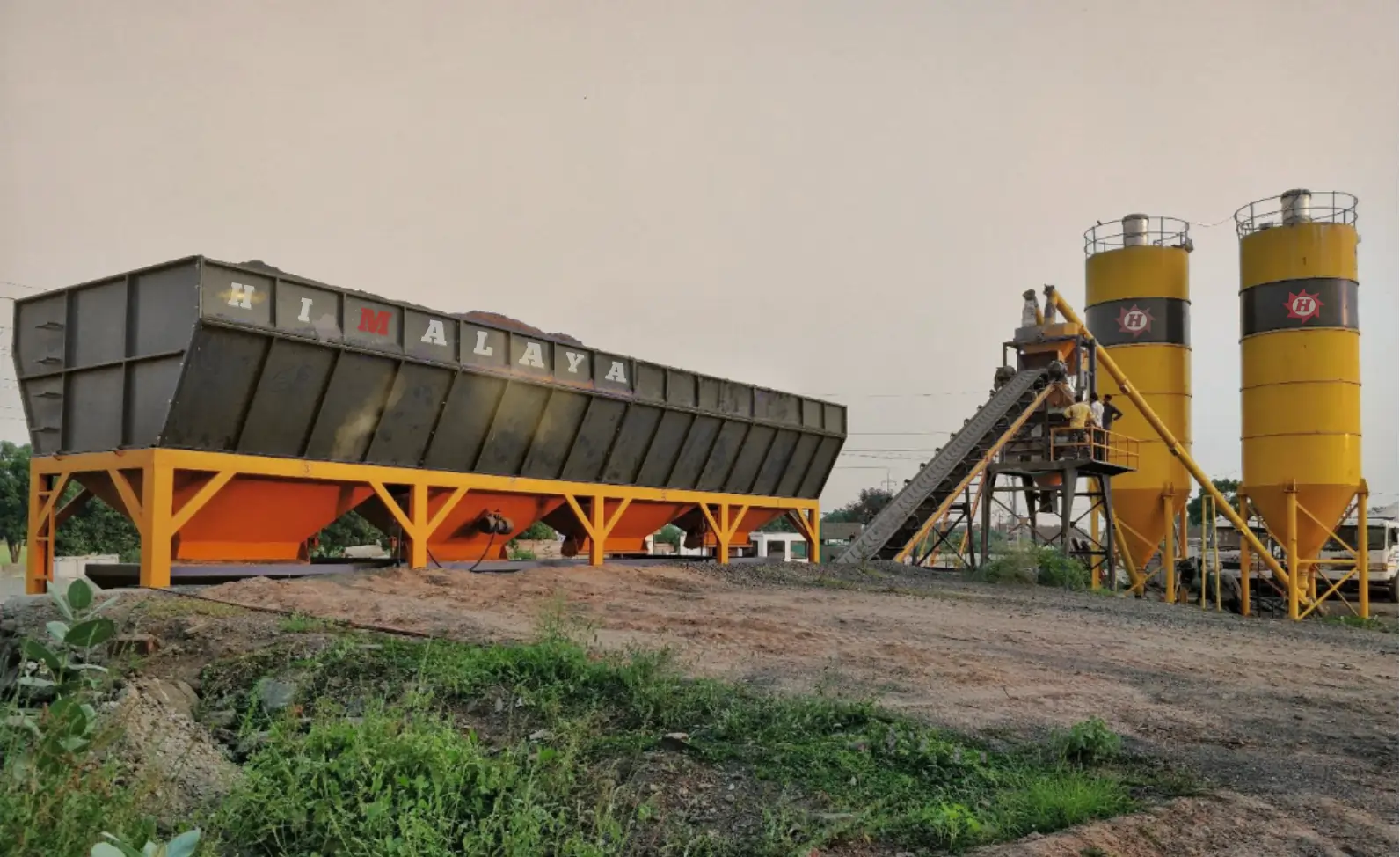 Stationary Cement batching plants
