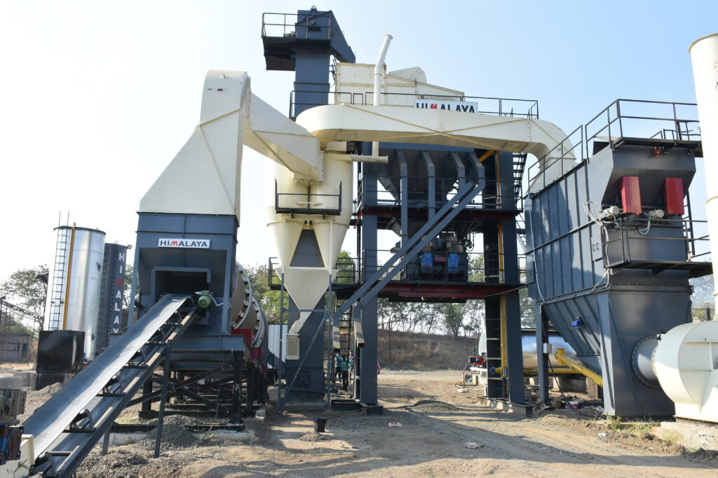 Asphalt Batch Mix With RAP System