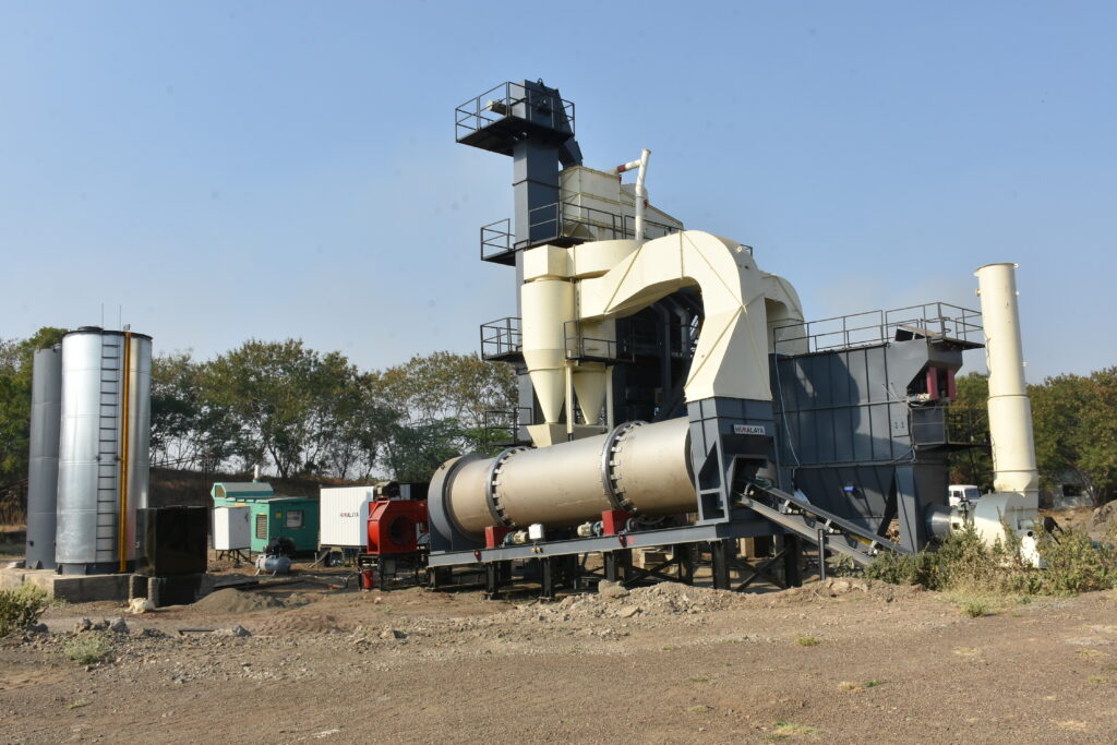 Asphalt Batch Mix With RAP System