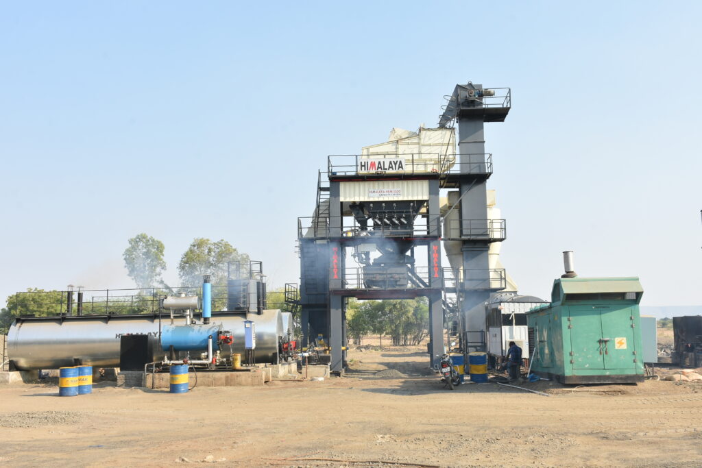 Asphalt Batch Mix With RAP System