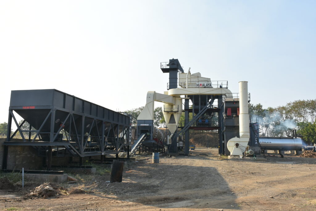 Asphalt Batch Mix With RAP System