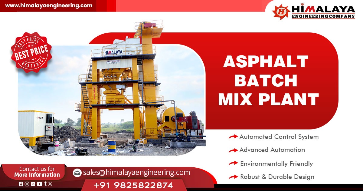 asphalt batch mix plant manufacturer in gujarat