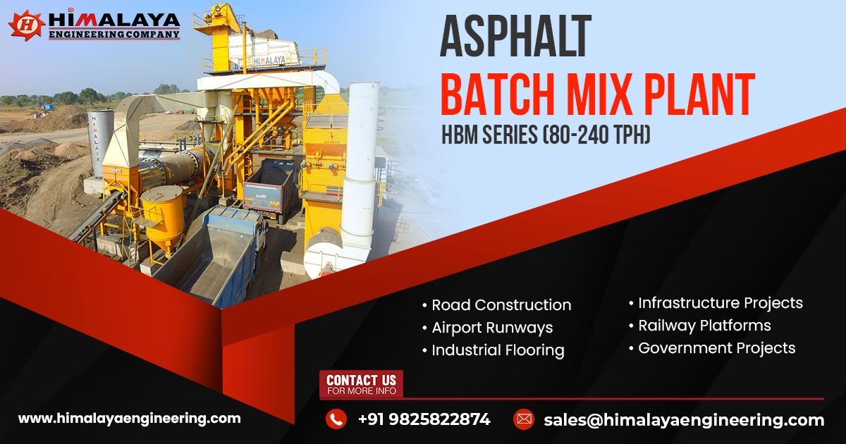 Asphalt Batch Mix Plant in Uttar Pradesh