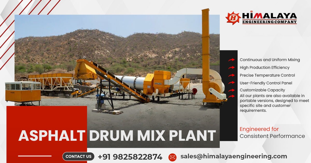 Asphalt Drum Mix Plant in Gujarat