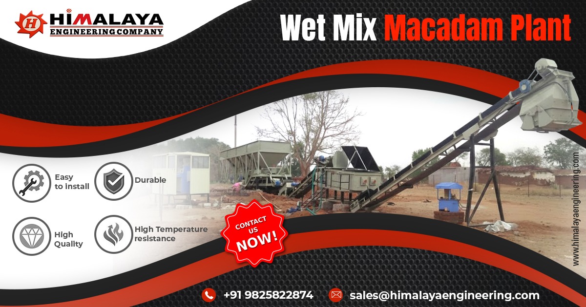Wet Mix Macadam Plant in Maharashtra
