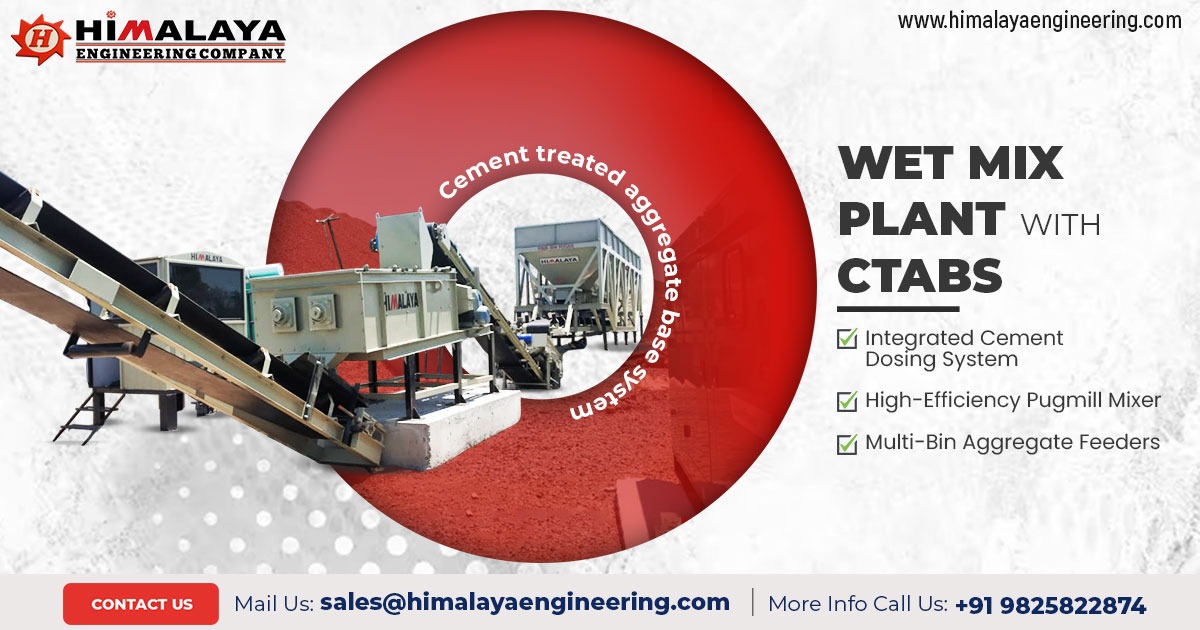 Wet Mix Plant with CTABS in Uttar Pradesh