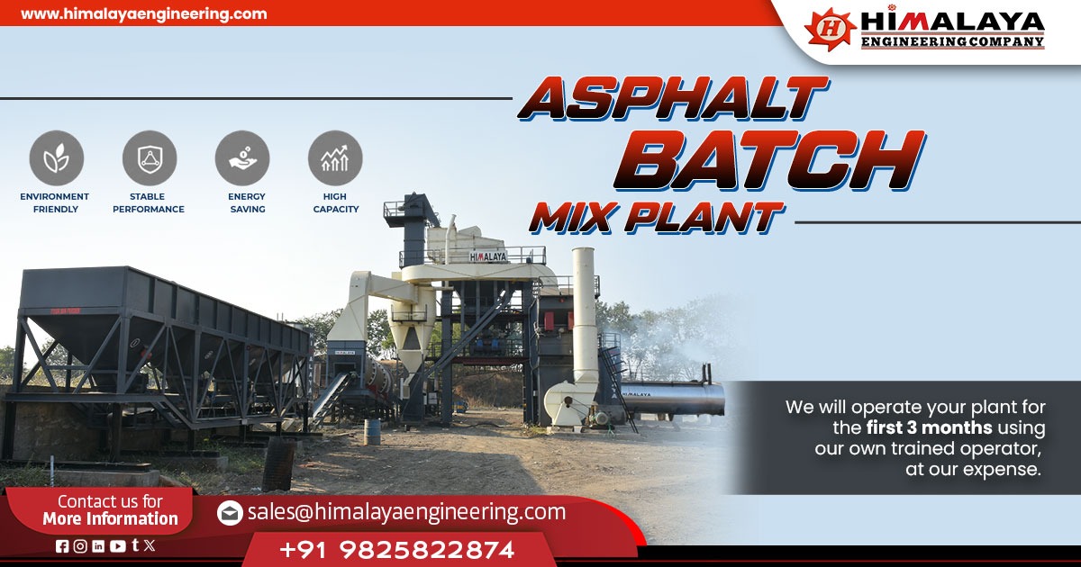 ​Batch Mix Asphalt Plant in Madhya Pradesh