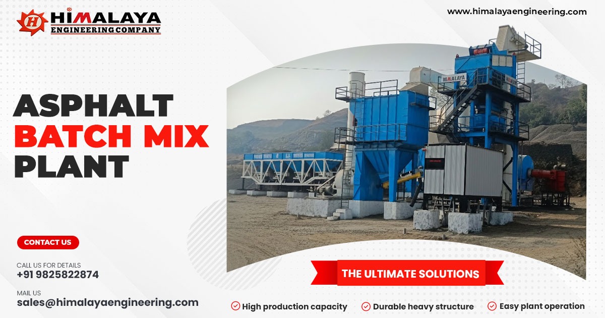 Batch Type Hot Mix Plant in Madhya Pradesh