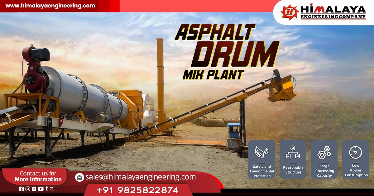 Hot Mix Asphalt Plant in Gujarat