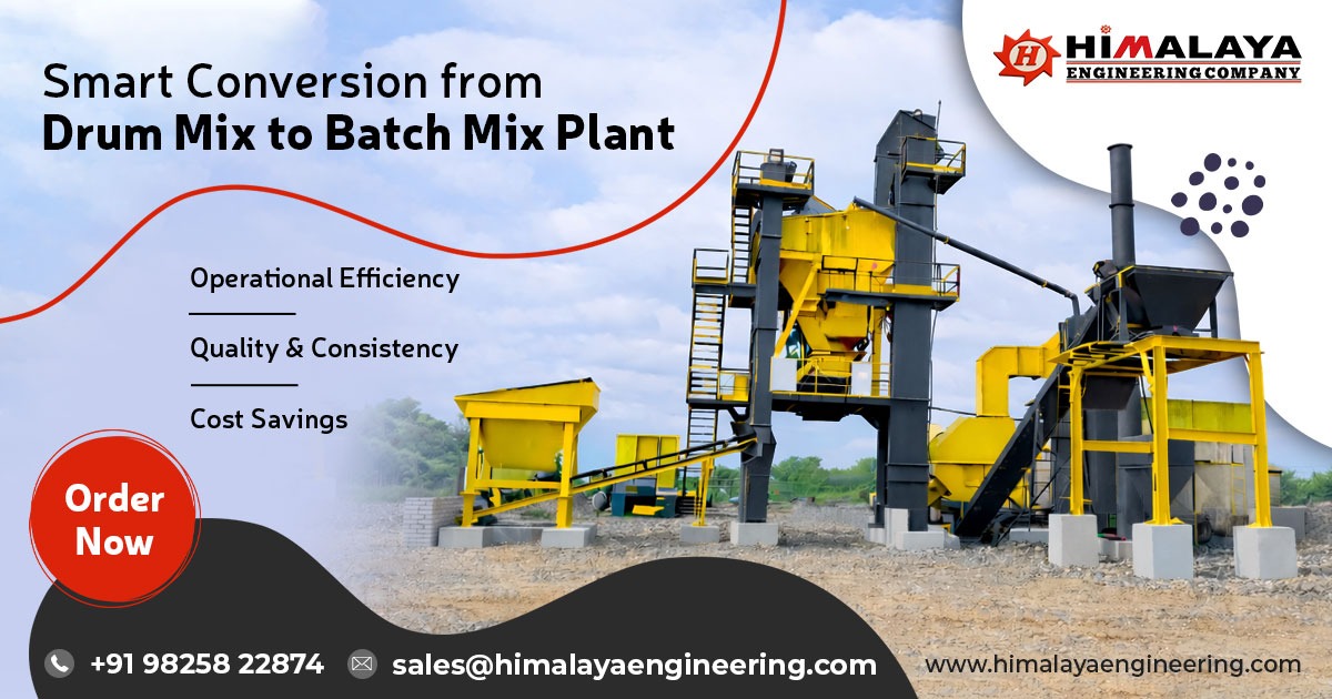 Smart Conversion from Drum Mix to Batch Mix Plant in Uttar Pradesh