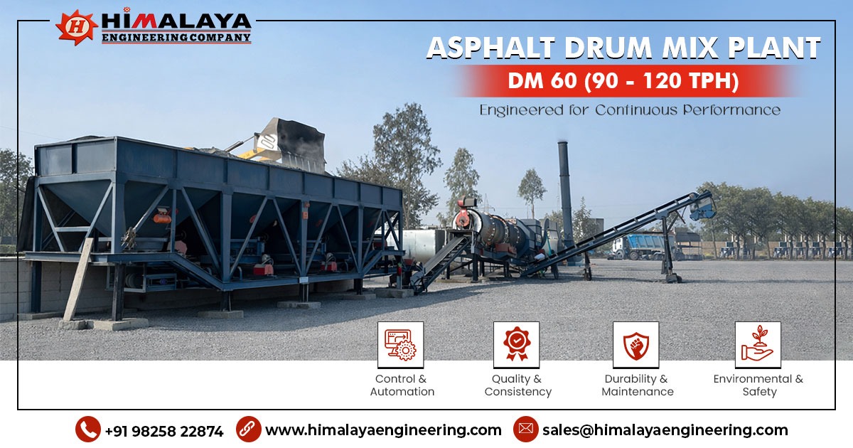 Asphalt Drum Mix Plant in Tamil Nadu