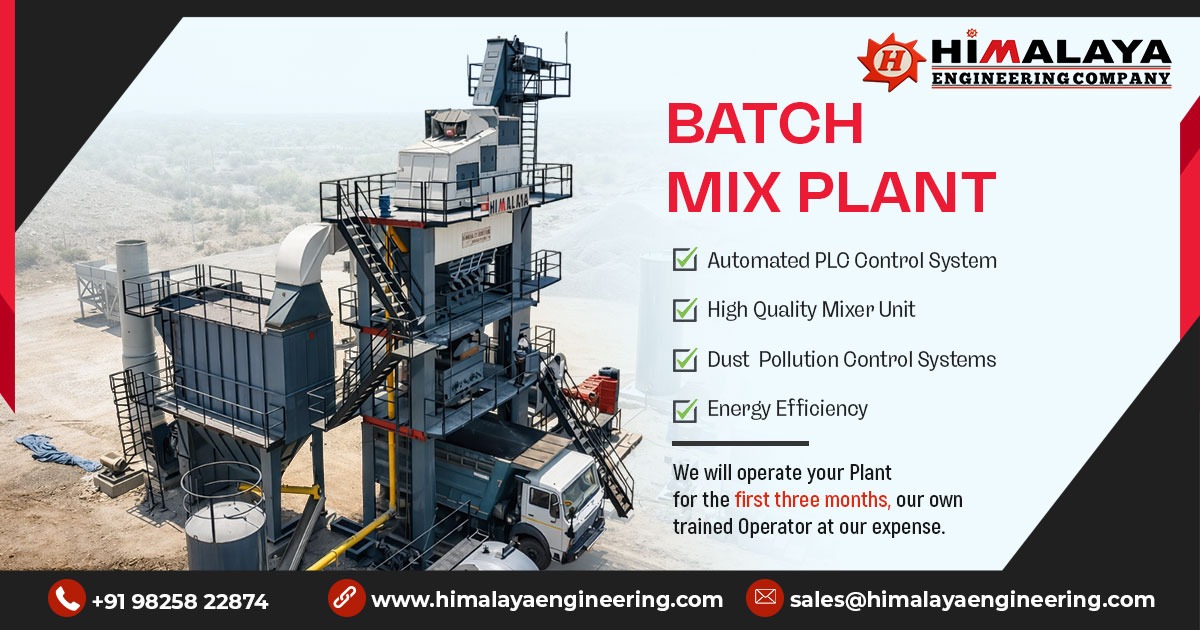 Asphalt Batch Mixing Plant in Madhya Pradesh