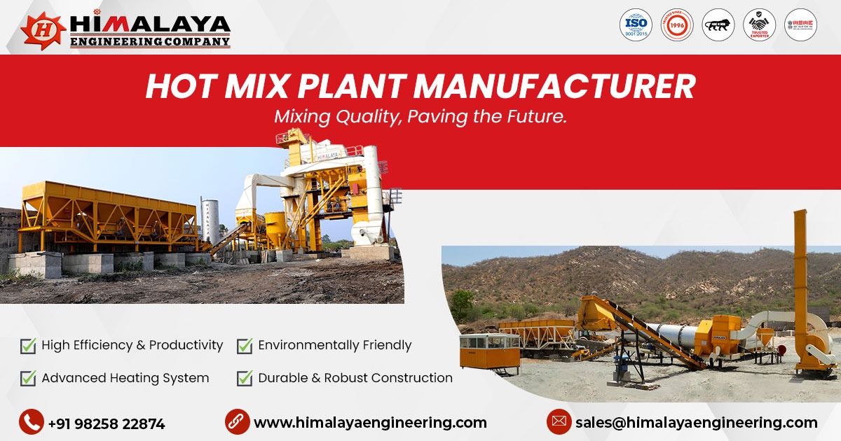 Hot Mix Plant Manufacturer