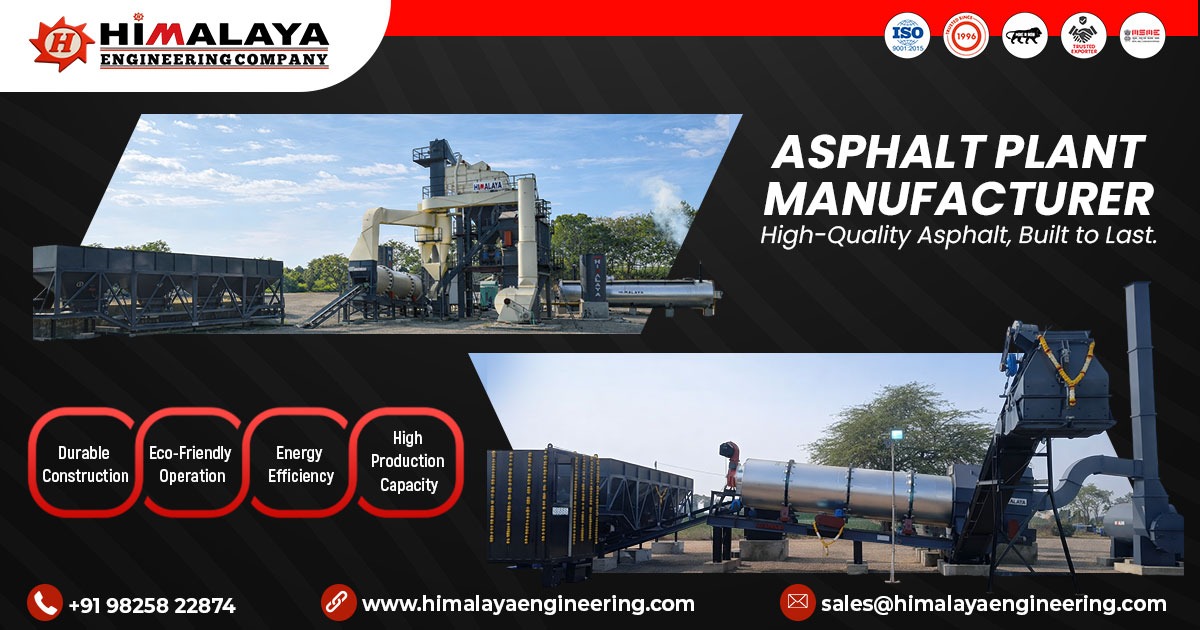 Asphalt Plant Manufacturer