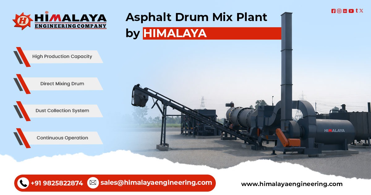 Asphalt Drum Mix Plant in Haryana
