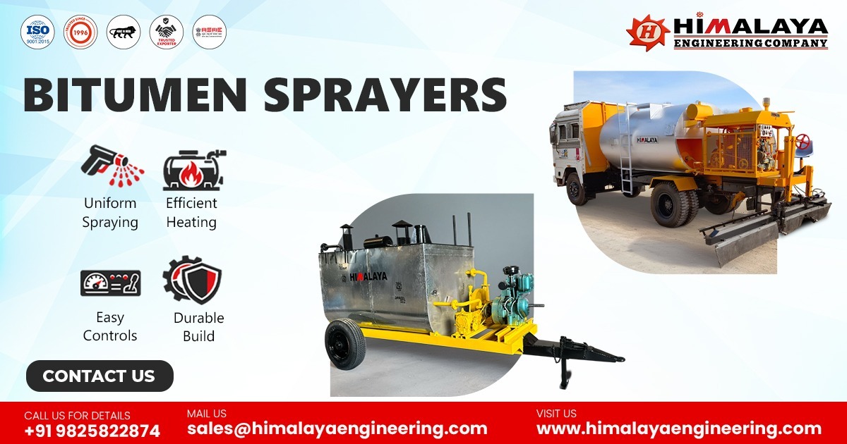 Bitumen Sprayers in Rajasthan