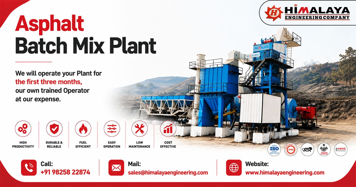 Asphalt Batch Mix Plant in Tamil Nadu