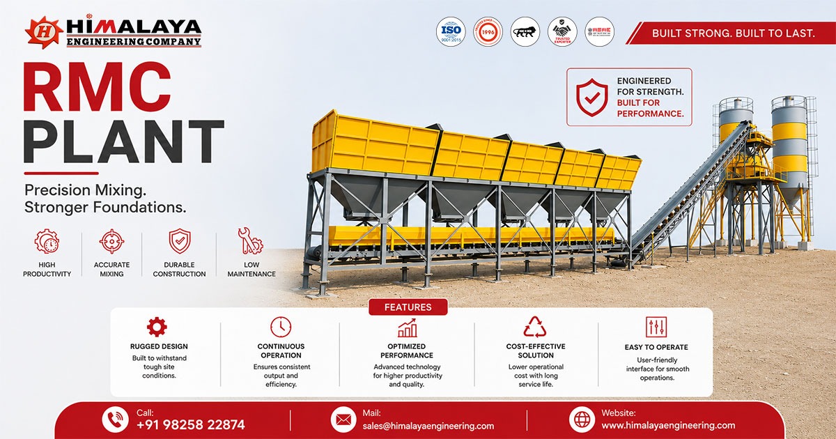 Ready Mix Concrete Plant in Madhya Pradesh
