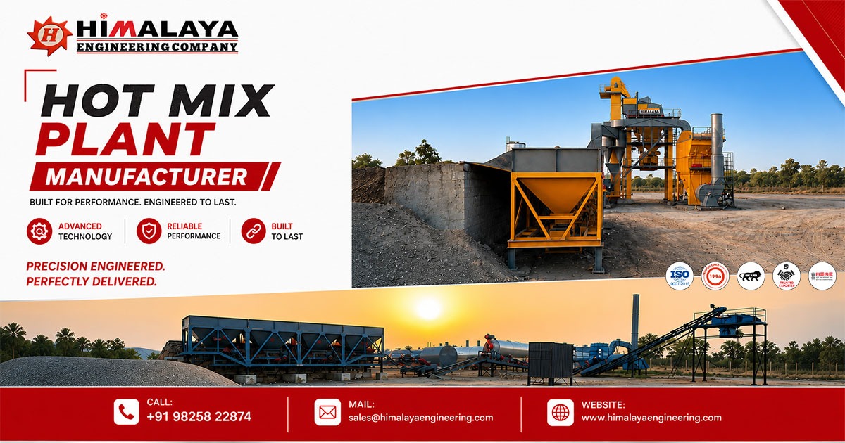 Hot Mix Plant Manufacturer and Supplier