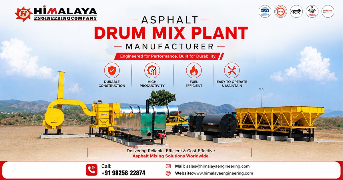 Asphalt Drum Mix Plant in Bihar