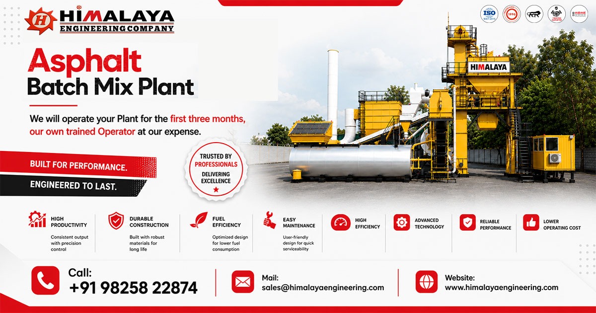 Asphalt Batch Mix Plant in Punjab