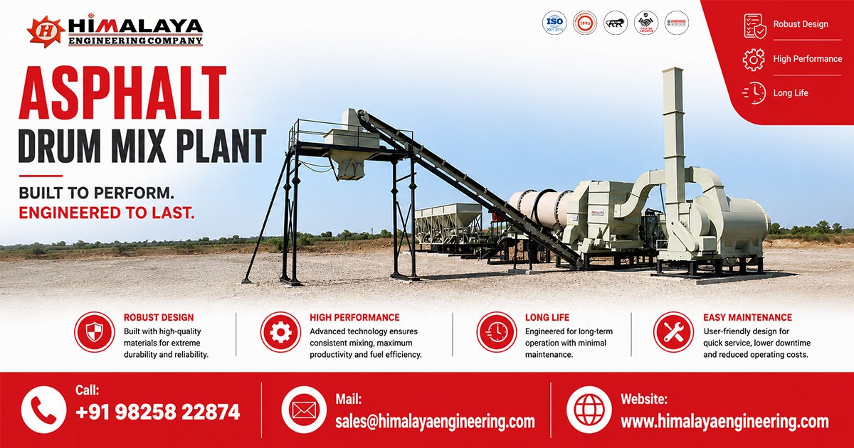 Asphalt Drum Mix Plant in Odisha