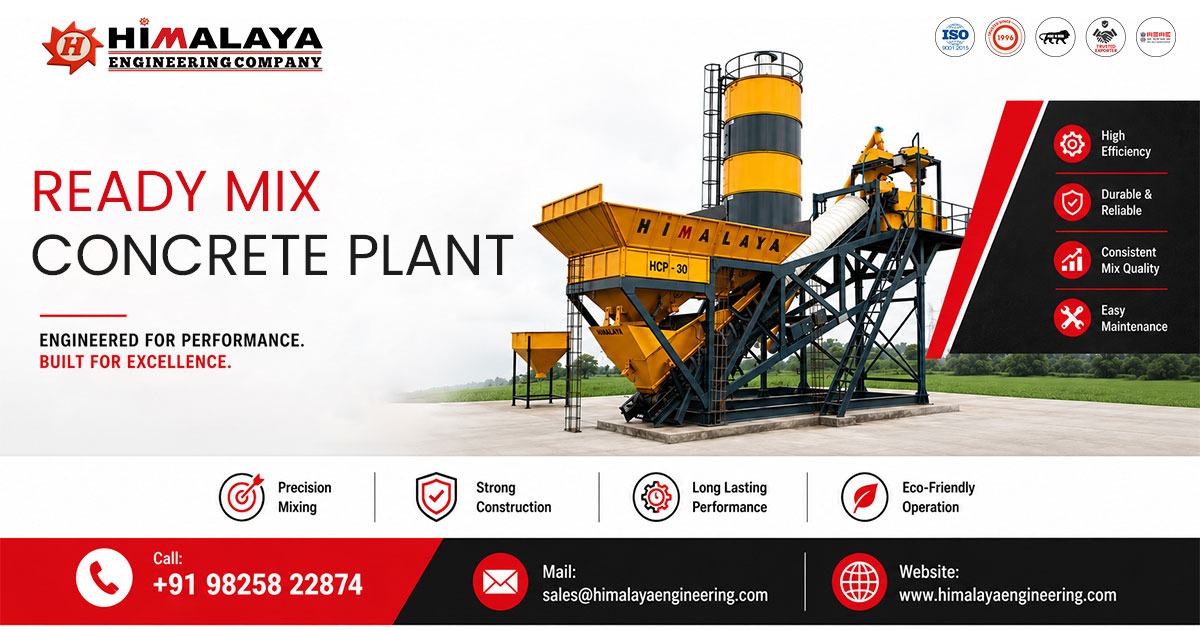 Ready Mix Concrete Plant in Uttar Pradesh