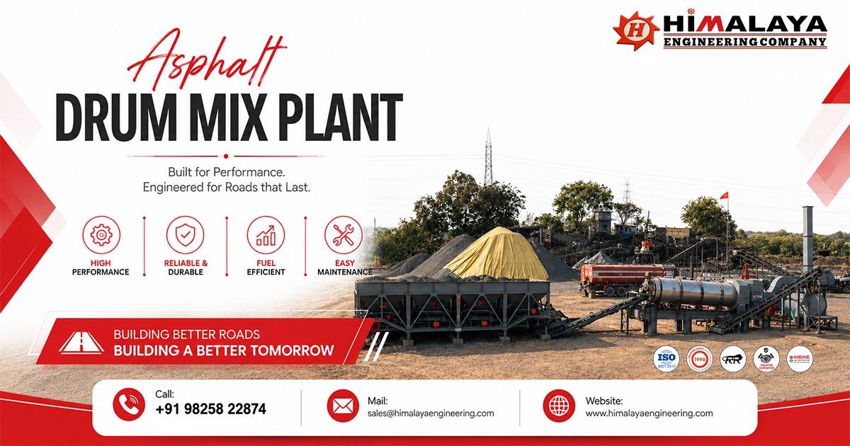 Asphalt Drum Mix Plant in Telangana