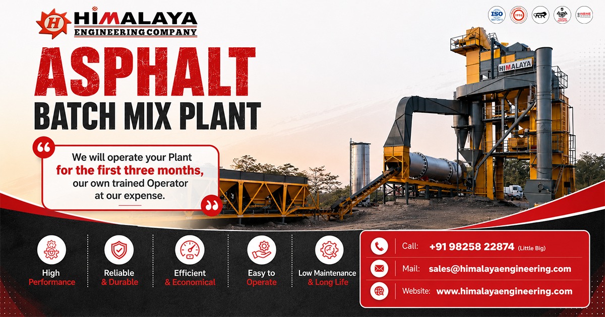 Asphalt Batch Mix Plant in Andhra Pradesh