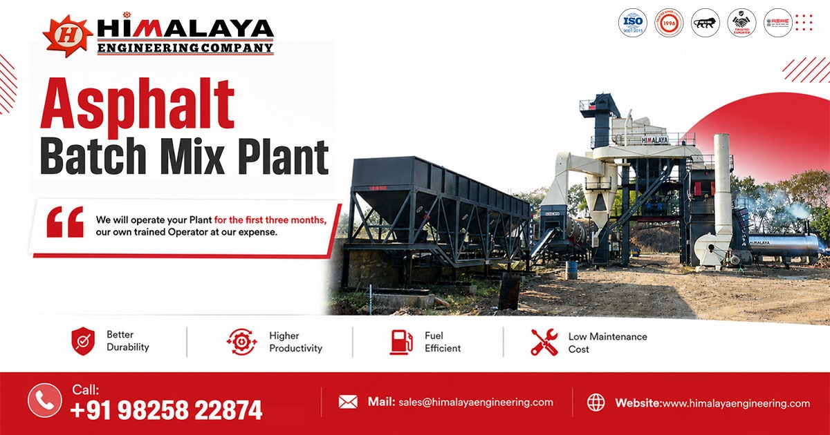 Buy Asphalt Batch Mix Plant at Best Price