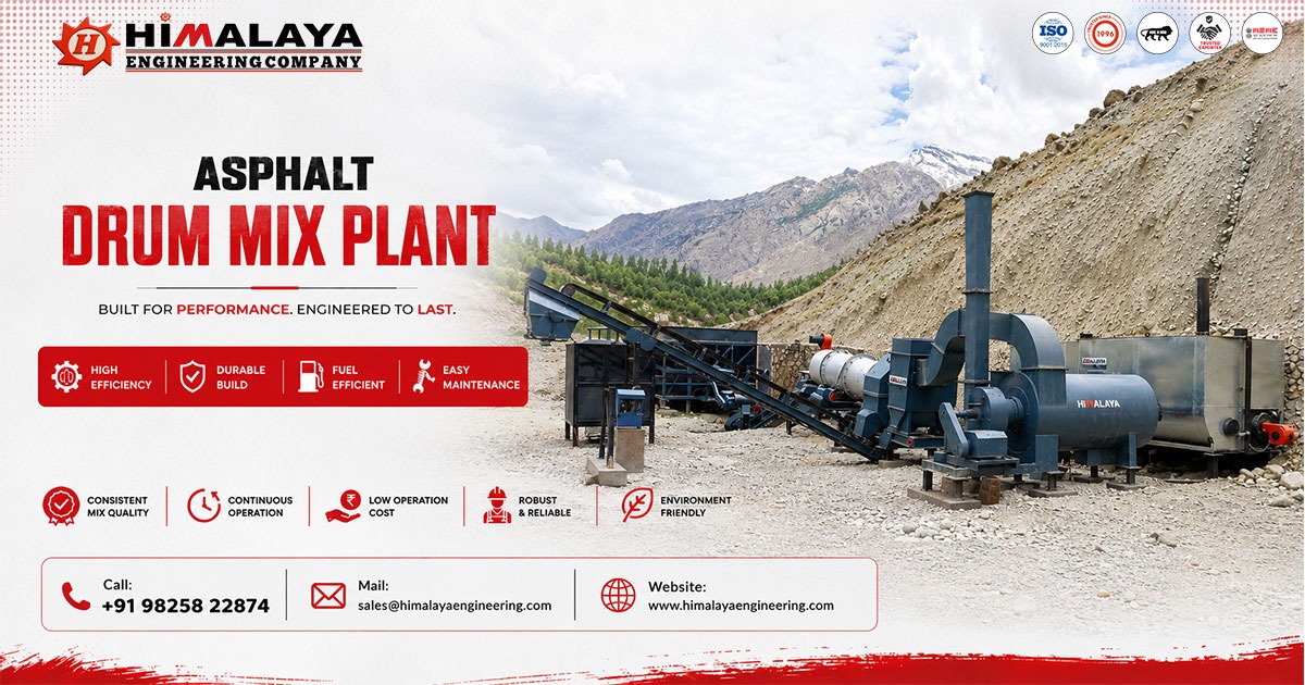 Top Asphalt Drum Mix Plant Manufacturer