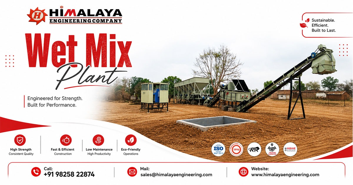 Wet Mix Plant Manufacturer