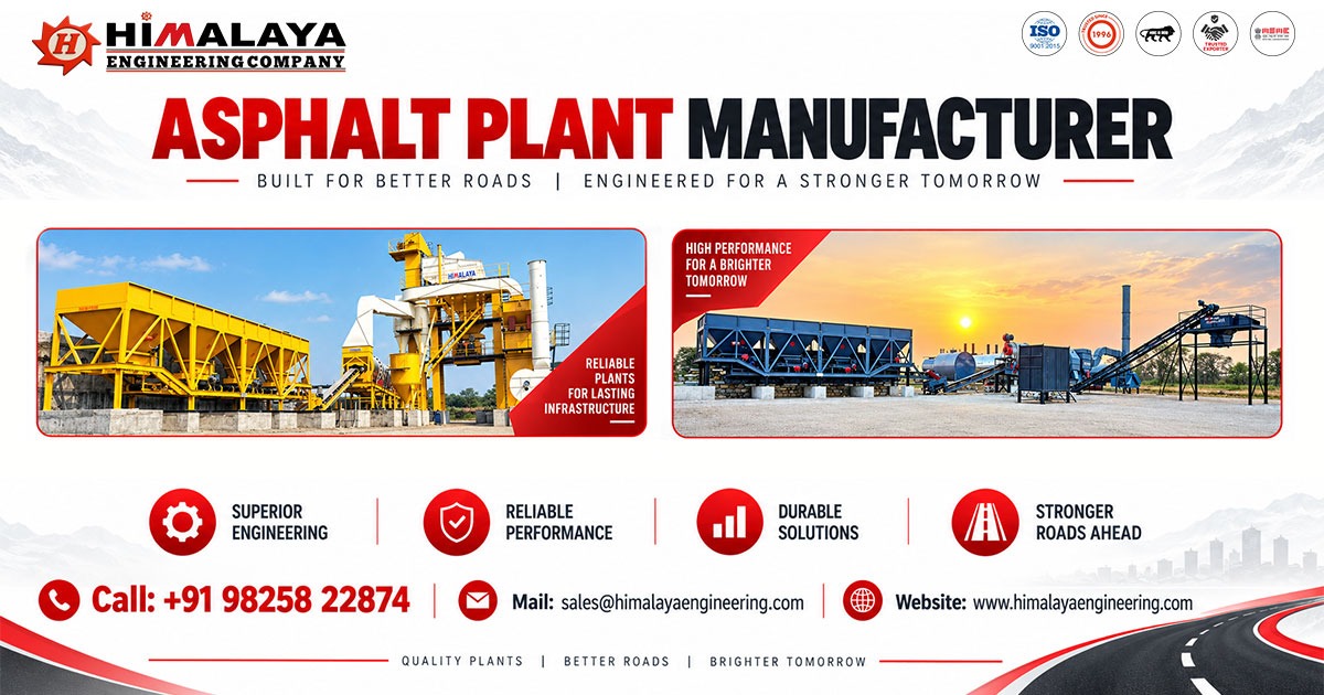 Asphalt Plant Manufacturer